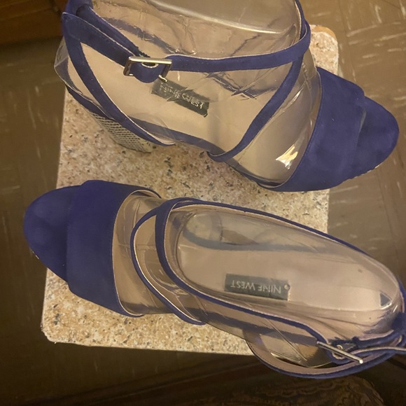 BRAND NEW, NEVER WORN, Nine West platform  sandals - Picture 7 of 8